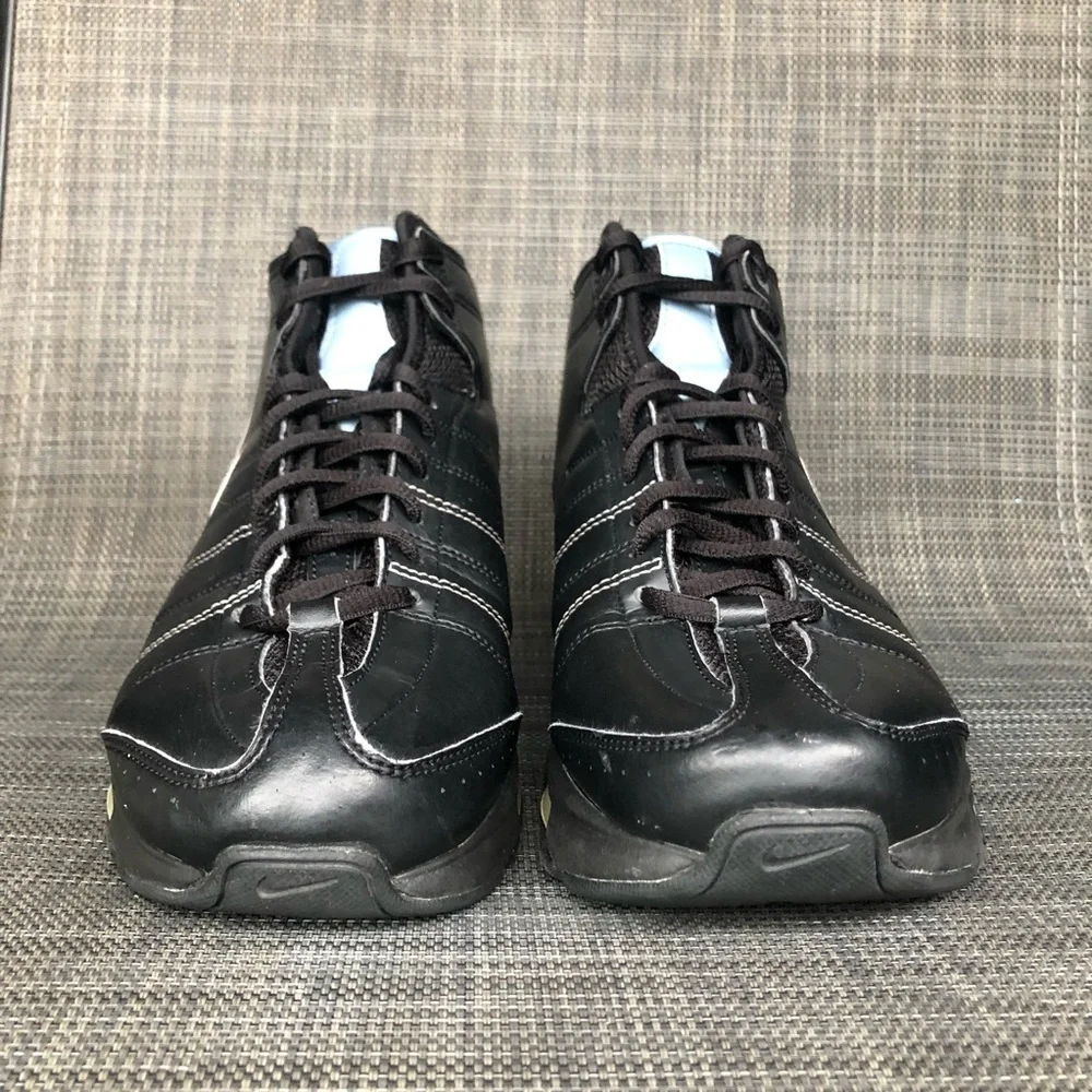 Nike Air Max Florentine Black/Blue Basketball High Shoes Women’s size 8
